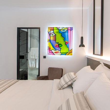Central Boutique Hotel By Naoussa Hills Adults Only Bagian luar foto