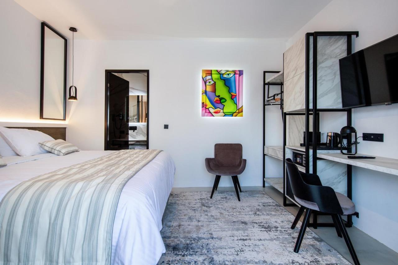 Central Boutique Hotel By Naoussa Hills Adults Only Bagian luar foto