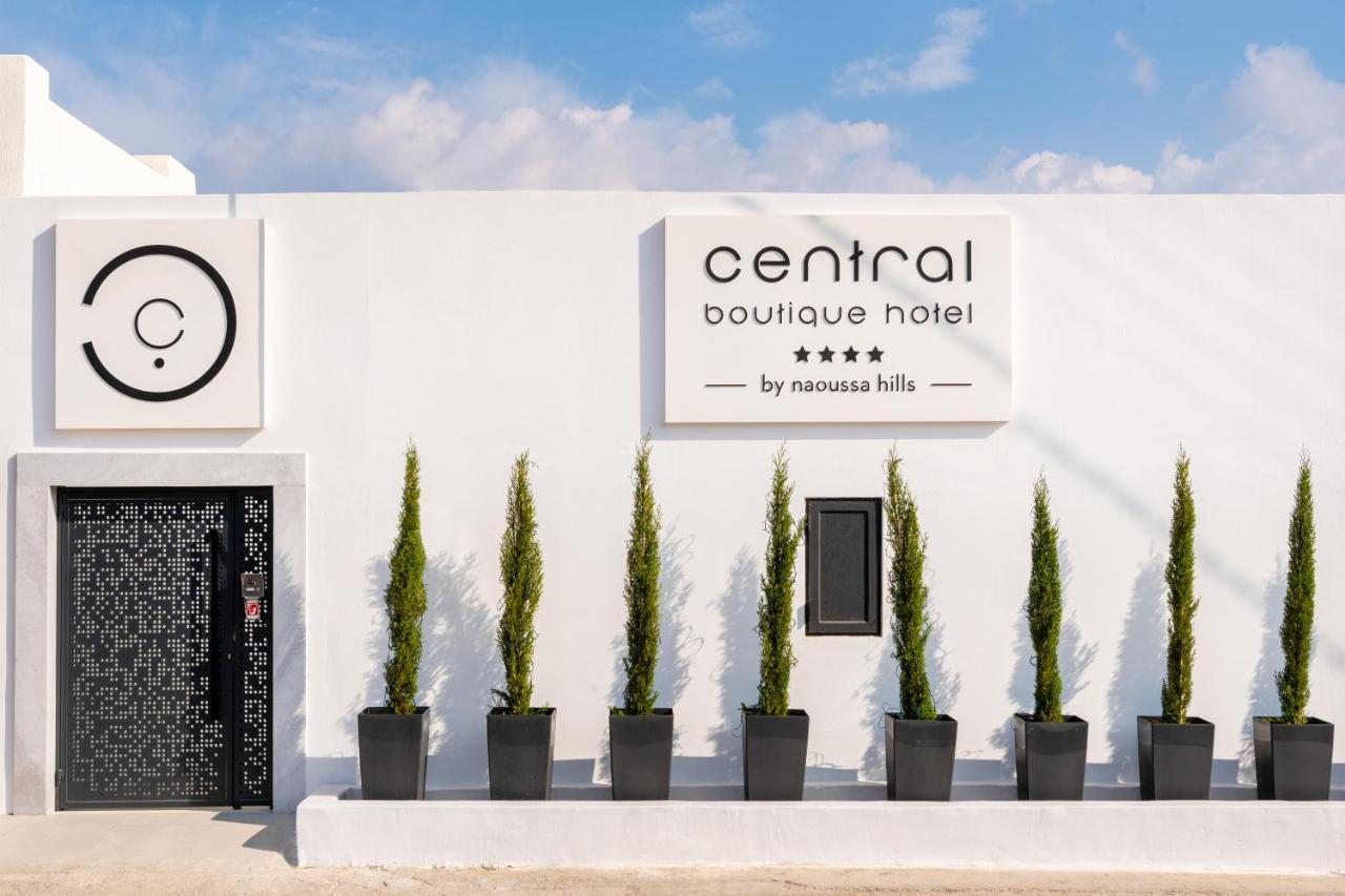 Central Boutique Hotel By Naoussa Hills Adults Only Bagian luar foto