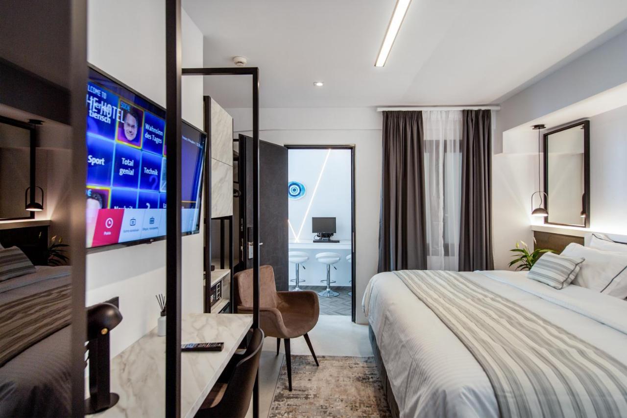 Central Boutique Hotel By Naoussa Hills Adults Only Bagian luar foto