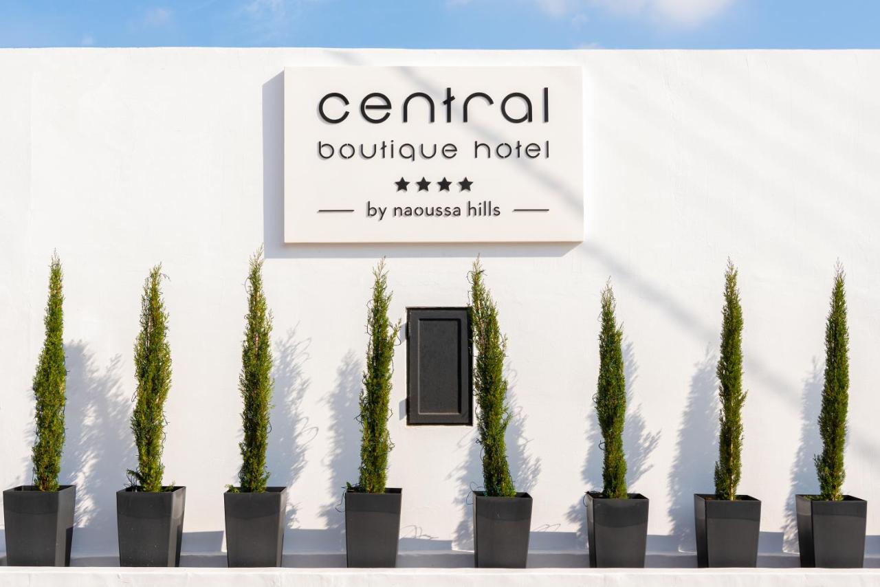 Central Boutique Hotel By Naoussa Hills Adults Only Bagian luar foto