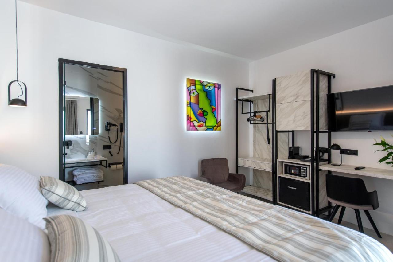 Central Boutique Hotel By Naoussa Hills Adults Only Bagian luar foto