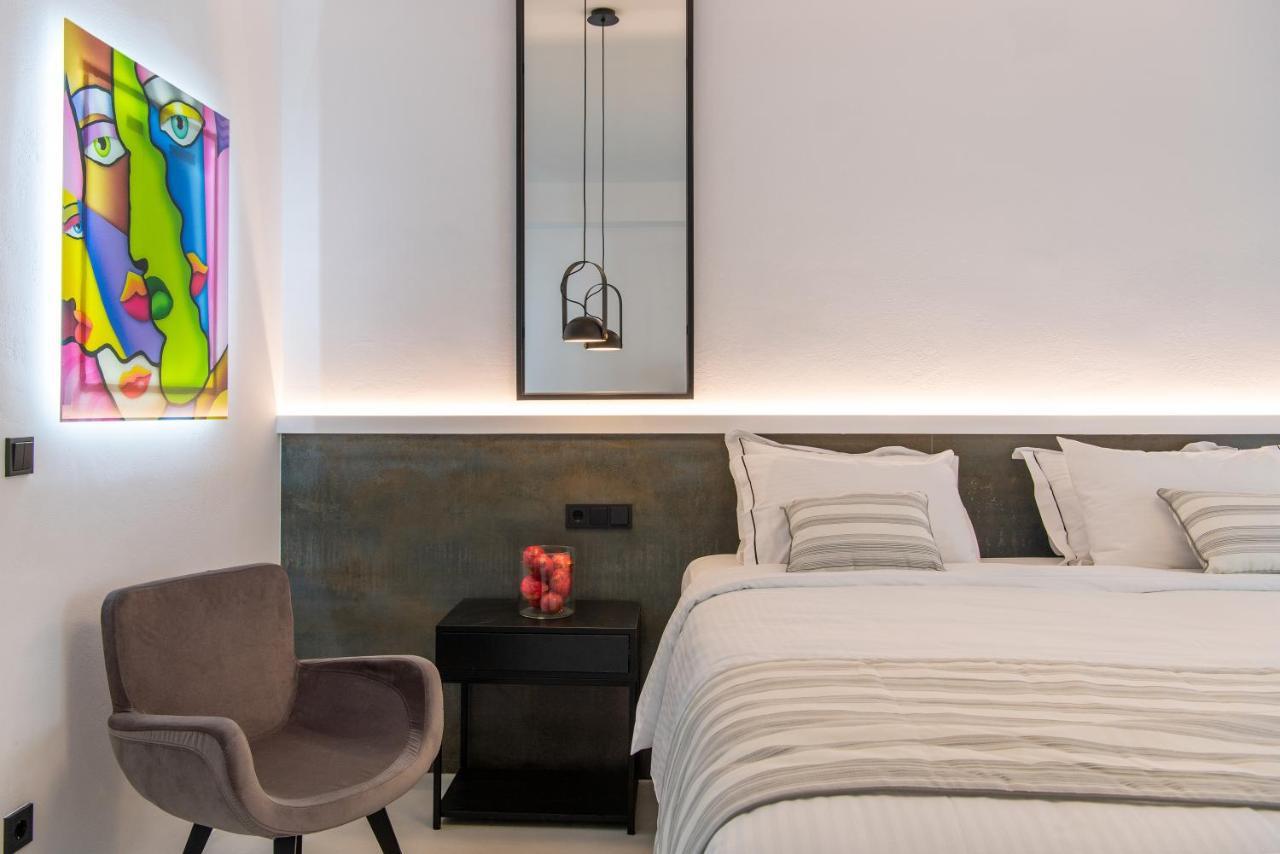 Central Boutique Hotel By Naoussa Hills Adults Only Bagian luar foto