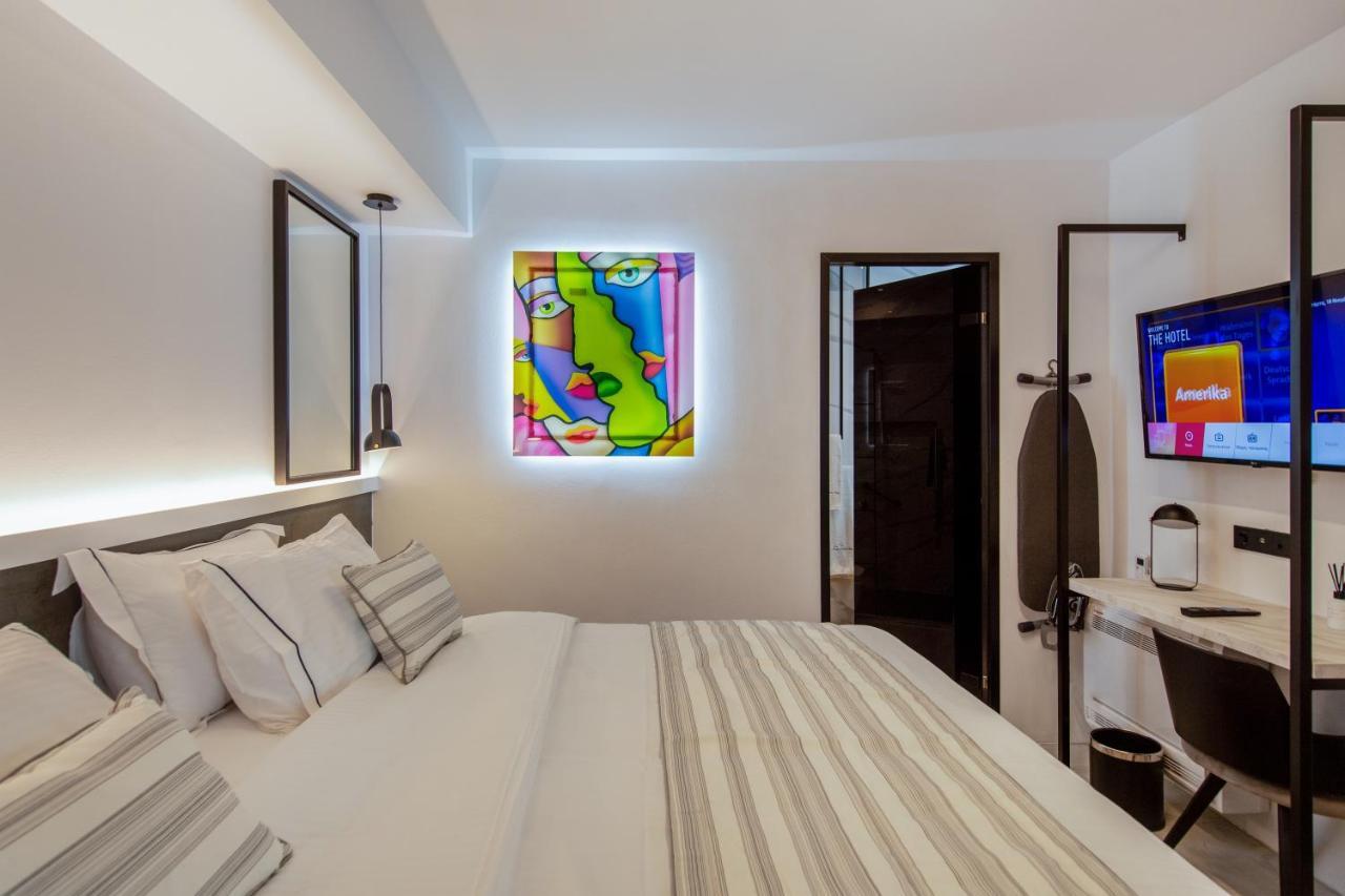 Central Boutique Hotel By Naoussa Hills Adults Only Bagian luar foto