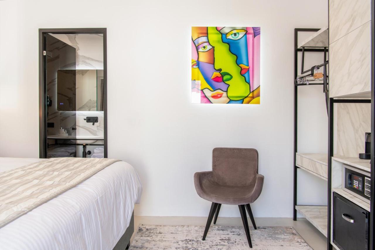Central Boutique Hotel By Naoussa Hills Adults Only Bagian luar foto