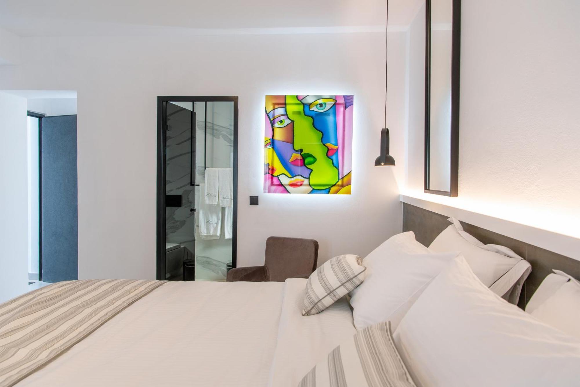 Central Boutique Hotel By Naoussa Hills Adults Only Bagian luar foto